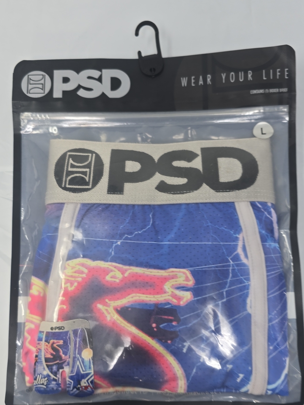 PSD Men’s Dallas stars at night Boxer Briefs